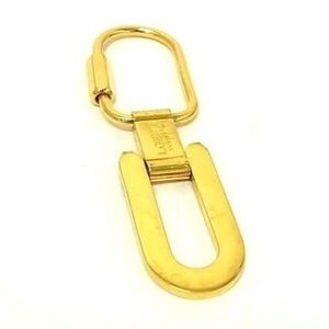 Vintage Loewe Gold Keychain